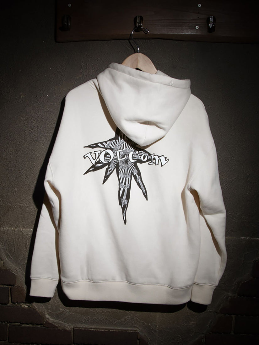 TOKYO TRUE PULLOVER HOODIE - WHITECAP GREY