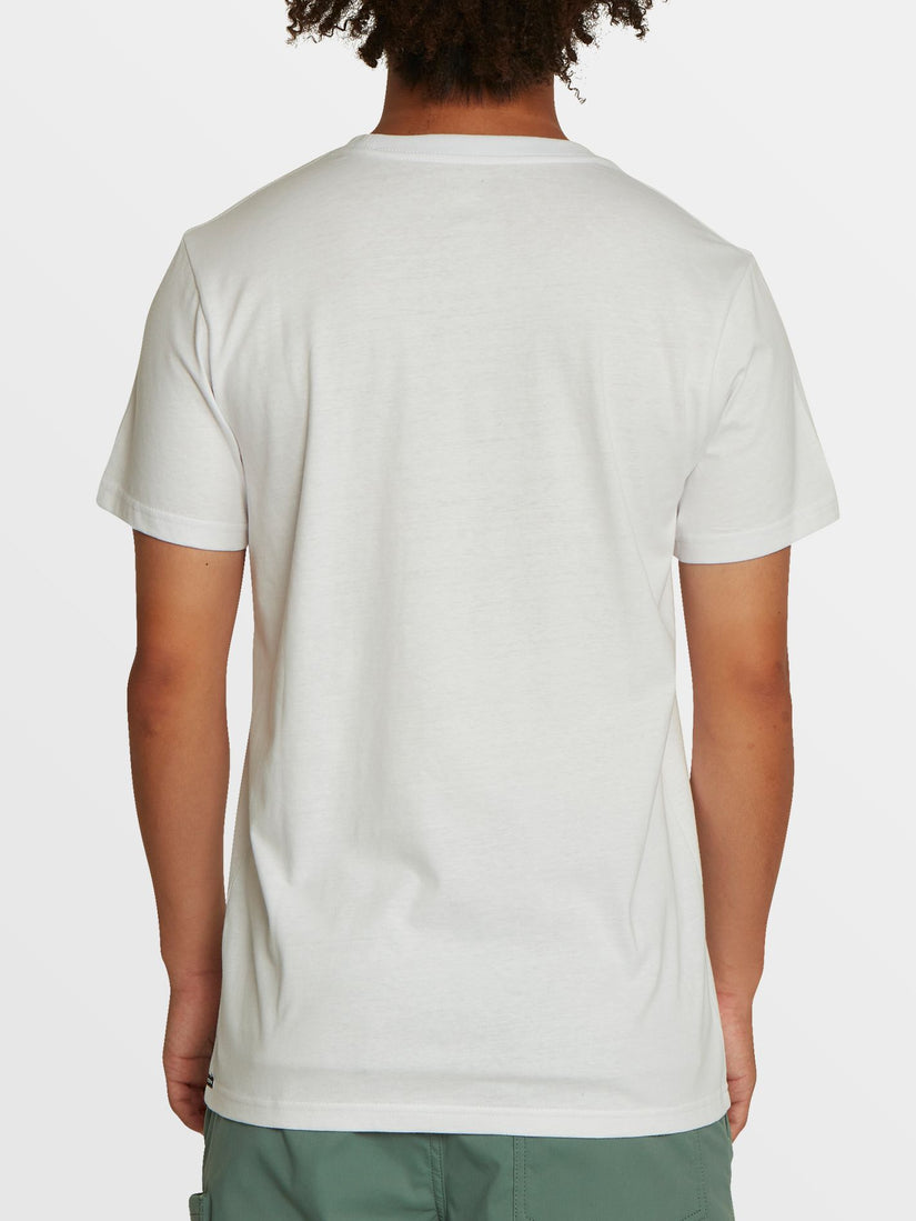 Circle Stones Short Sleeve Tee - White Combo