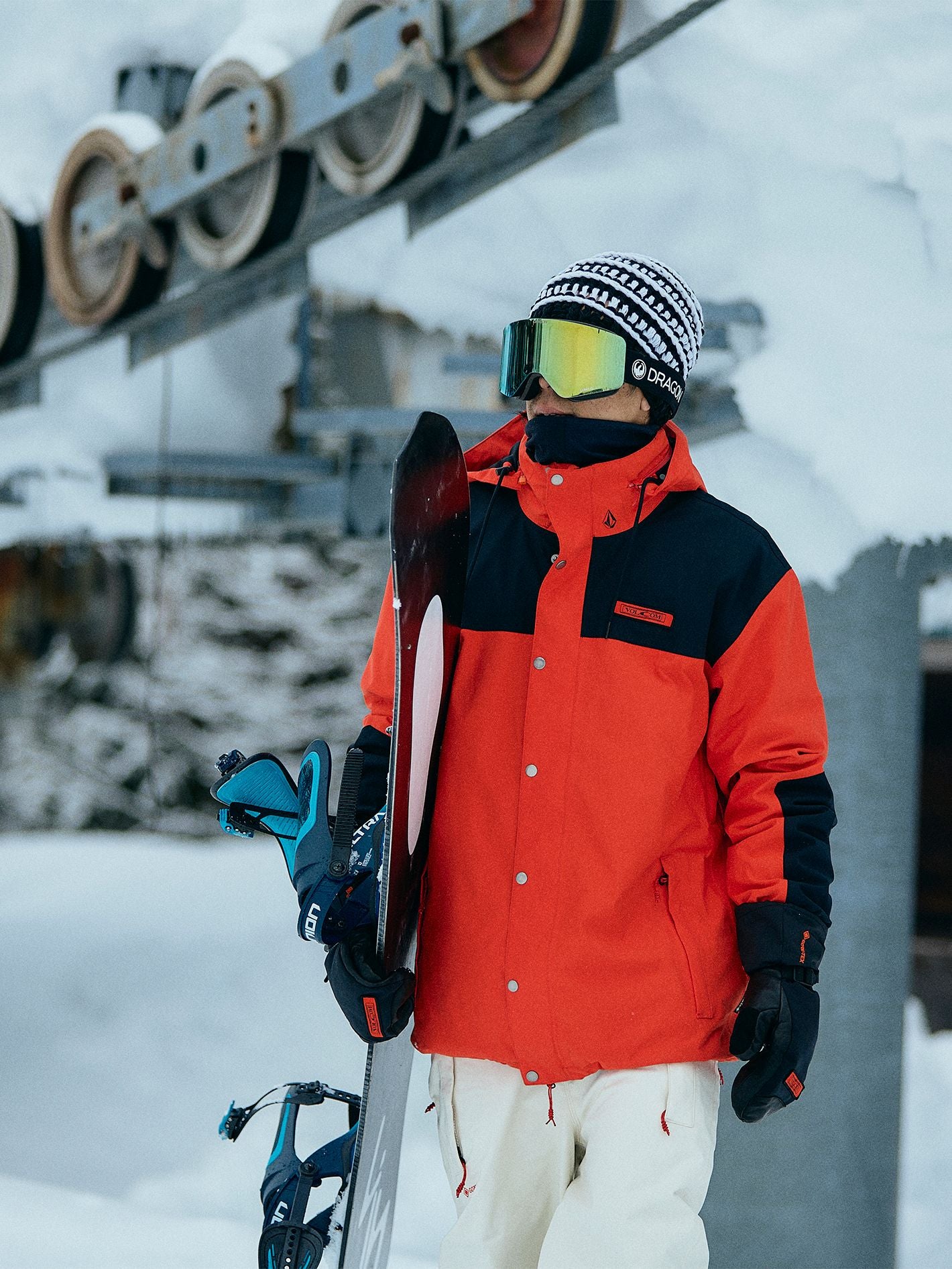 Longo Gore-Tex Jacket - Orange Shock – Volcom Japan