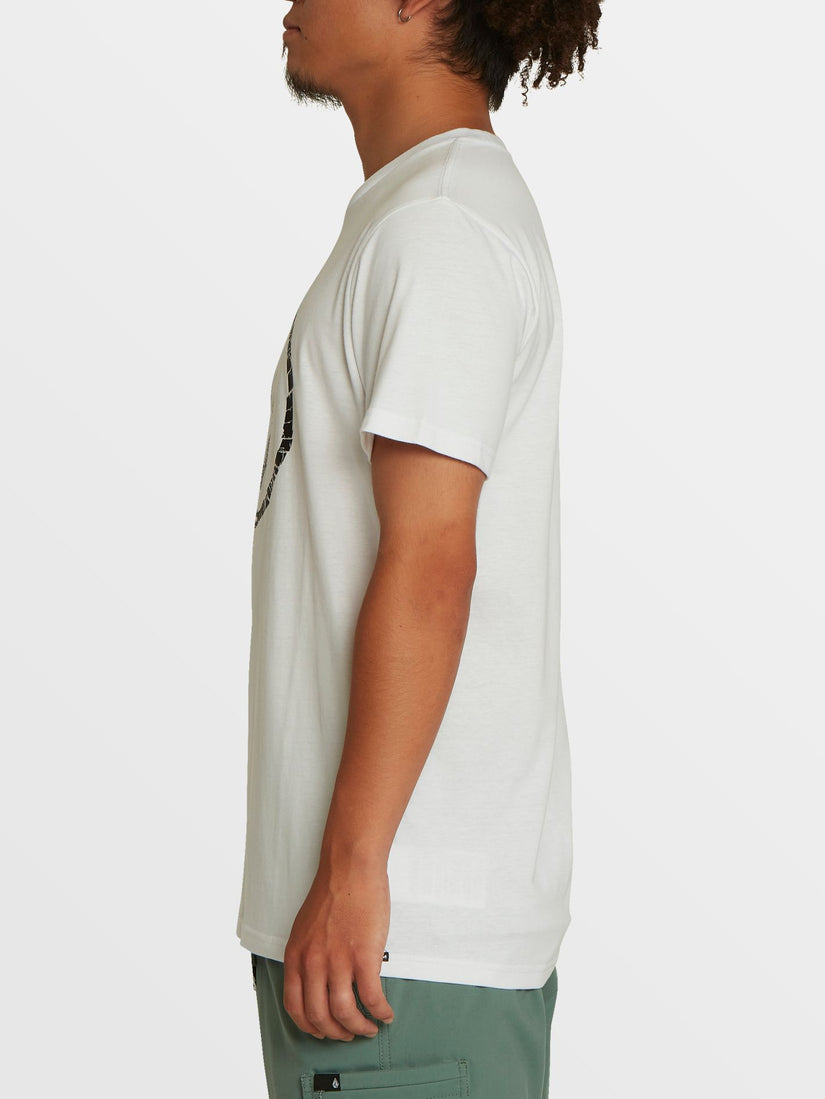 Circle Stones Short Sleeve Tee - White Combo