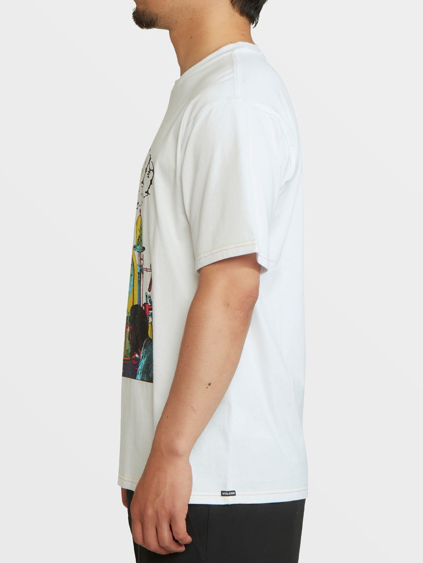 Npac Elzo Durt 2 Fa Short Sleeve Tee - White