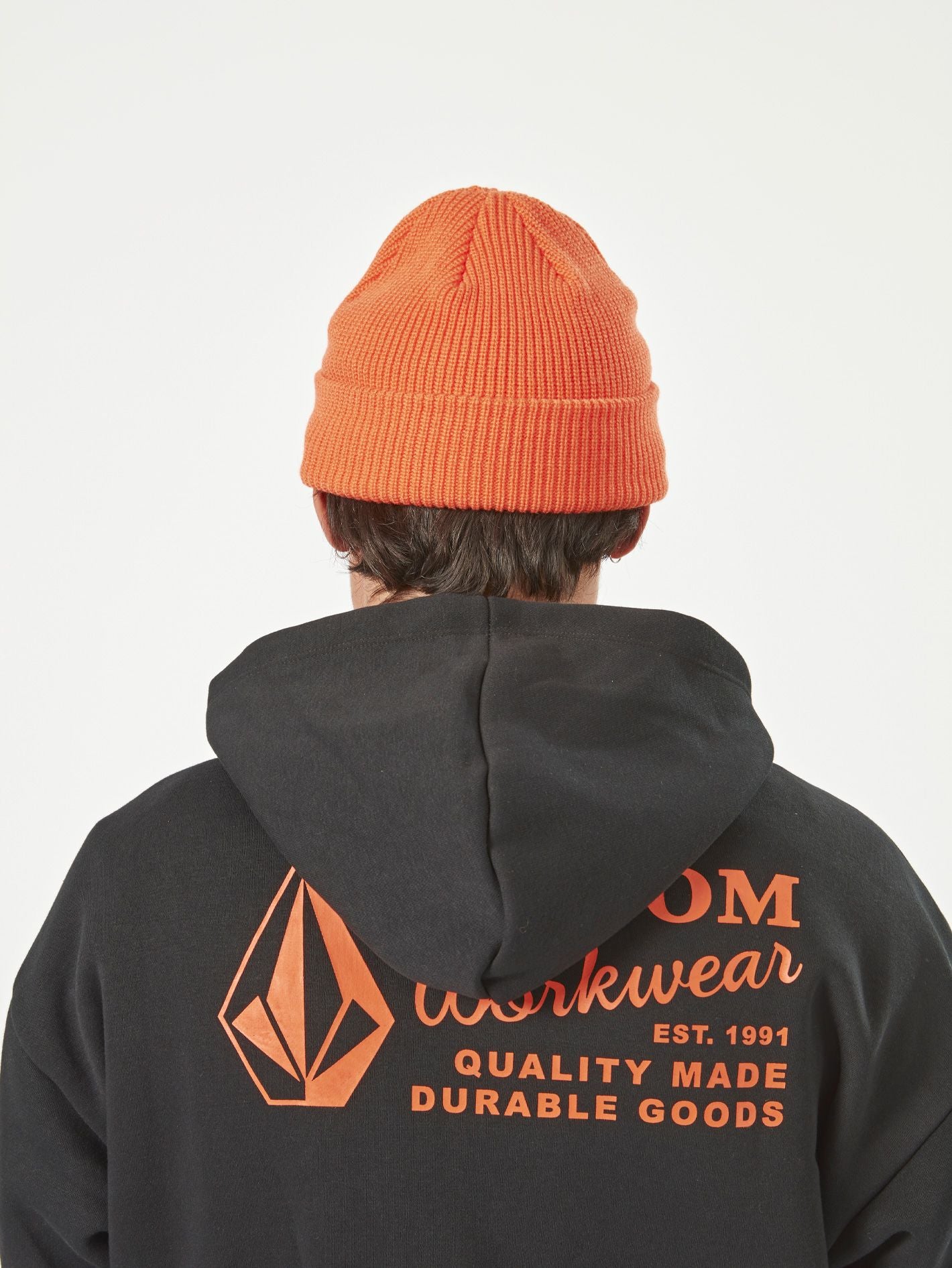 VOLCOM WORKWEAR BEANIE - ORANGE – Volcom Japan