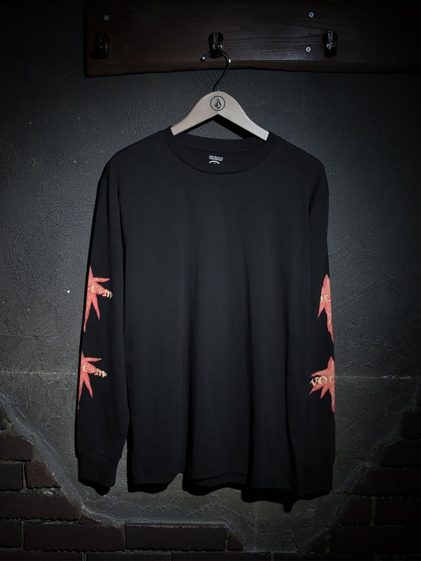 Tokyo True Long Sleeve Tee - Black