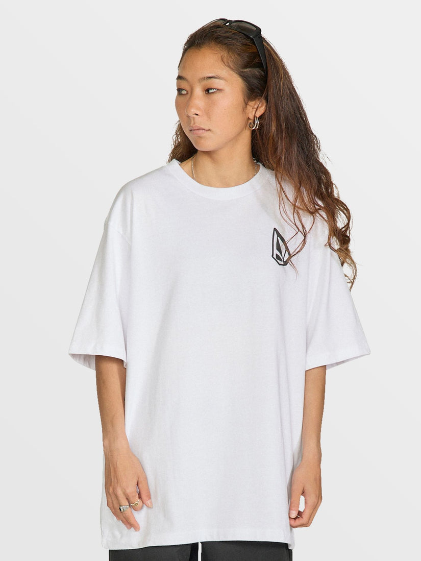 Jamie Lynn Short Sleeve Tee - White