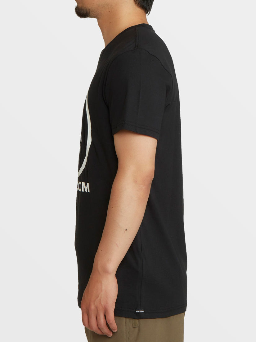 Npac Crisp Stone Short Sleeve Tee - Black