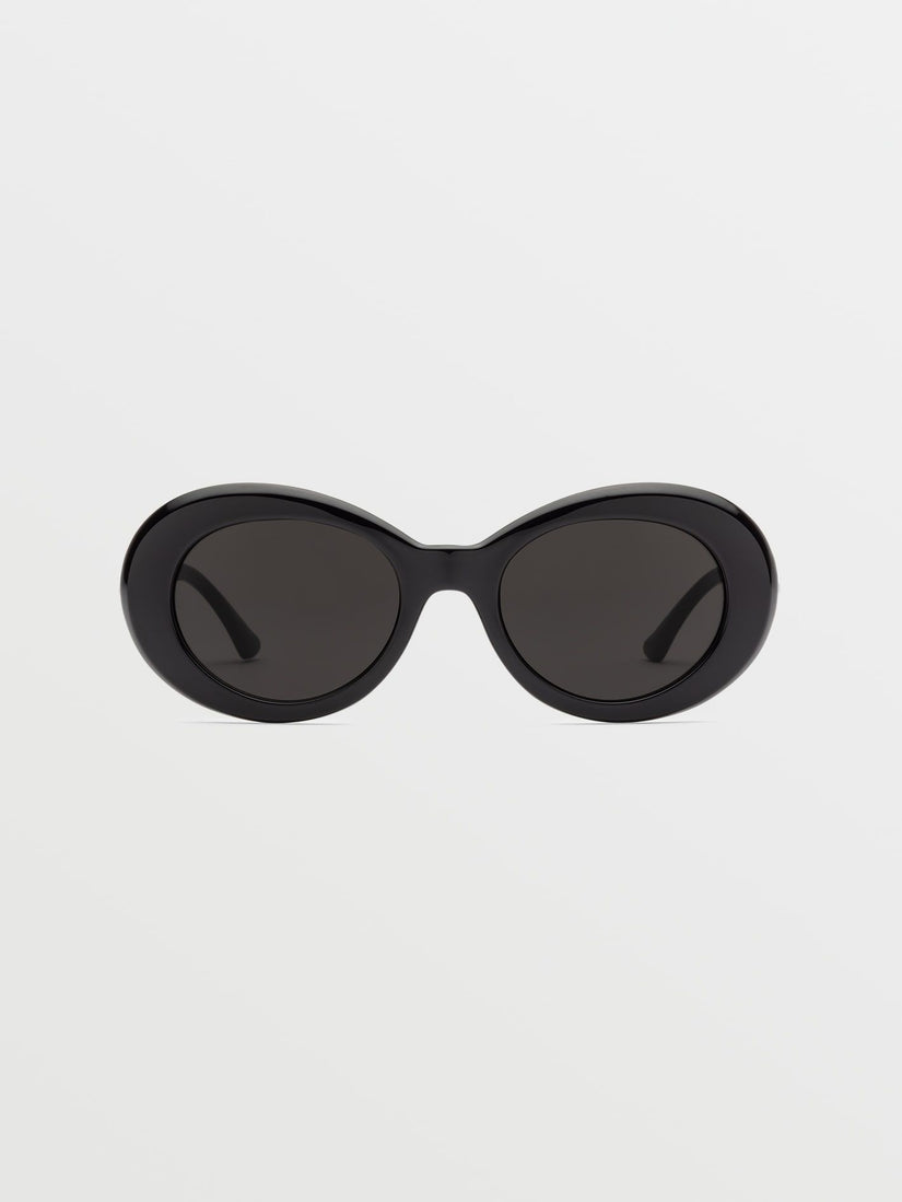 STONED SUNGLASSES - GLOSS BLACK/GRAY